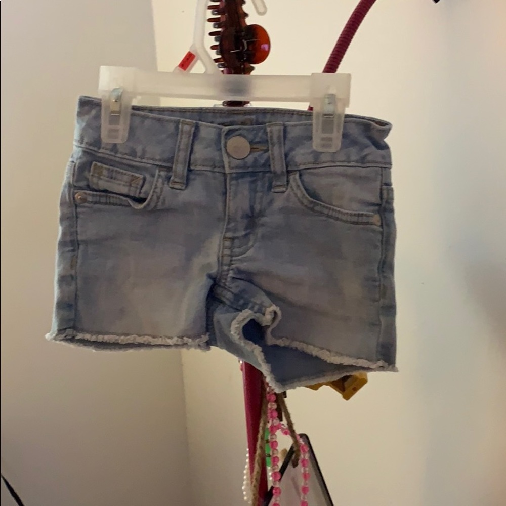 Justice Toddler Girl Distressed Shorts
